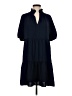 MSK 100% Polyester Solid Blue Casual Dress Size S - photo 1