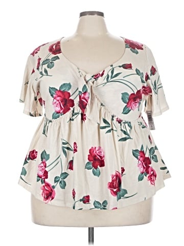 Torrid Short Sleeve Blouse (view 1)