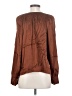 Rails Brown Long Sleeve Blouse Size S - photo 2