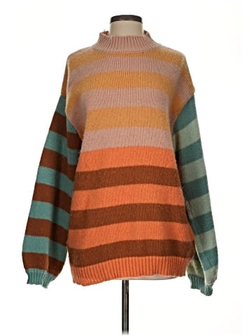 Listicle Pullover Sweater (view 1)