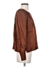 Rails Brown Long Sleeve Blouse Size S - photo 4