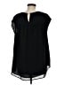 DR2 100% Polyester Black Short Sleeve Top Size M - photo 2