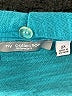 NY Collection Teal 3/4 Sleeve Top Size 2X - photo 7
