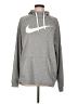 Nike 100% Polyester Gray Sweatshirt Size L - photo 1