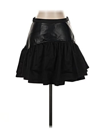 Avec Les Filles Faux Leather Skirt (view 1)