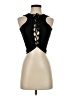 Ambiance Black Sleeveless Blouse Size S - photo 1