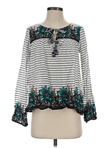 Calypso St. Barth Long Sleeve Blouse (view 1)