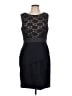 Connected Apparel Black Cocktail Dress Size 12 - photo 1