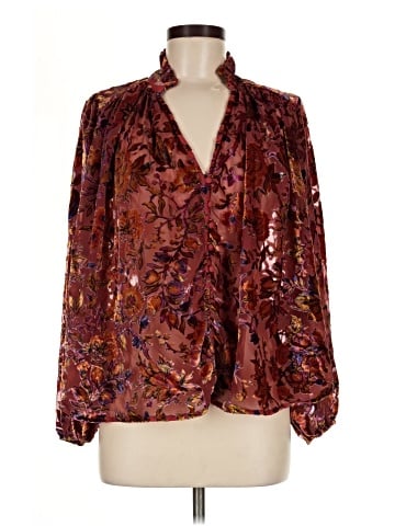 By Anthropologie Long Sleeve Blouse (view 1)
