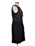 Connected Apparel Black Cocktail Dress Size 12 - photo 4