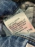 Adriano Goldschmied Hearts Blue Jeans Size 27 waist - photo 8