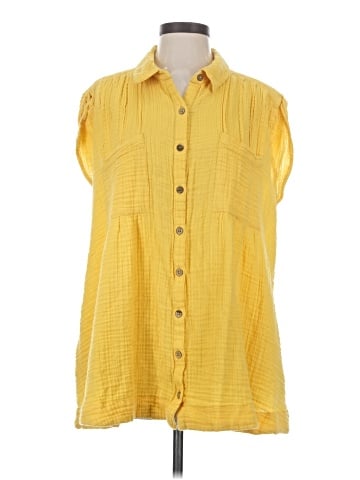 Free People Sleeveless Button-Down Shirt (view 1)