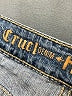 cruel Chevron-herringbone Blue Jeans Size 9R - photo 7
