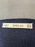 Zara Stripes Blue Casual Dress Size M - photo 7