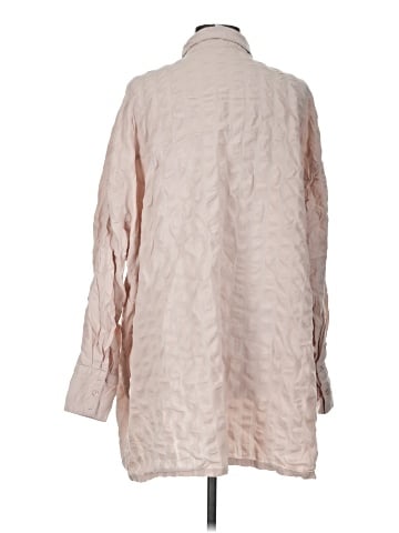 Collusion 3/4 Sleeve Button-Down Shirt (view 2)