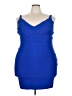 Forever 21 Plus Blue Cocktail Dress Size 3X Plus - photo 1