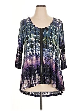 Lynn Ritchie Silver 3/4 Sleeve Blouse