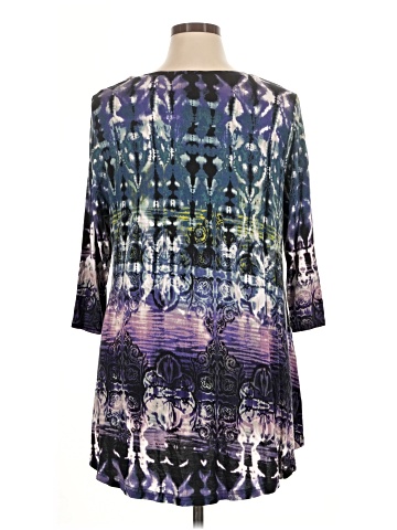 Lynn Ritchie Silver 3/4 Sleeve Blouse (view 2)
