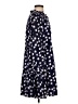 J.Crew 100% Polyester Floral Blue Casual Dress Size XS - photo 4