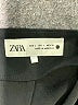 Zara Solid Black Dress Pants Size L - photo 7