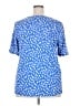 Chico's Blue Short Sleeve T-Shirt Size XXL (4) - photo 2