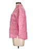Foxcroft Solid Pink 3/4 Sleeve Button-Down Shirt Size 10 - photo 5