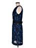 Matthew Williamson for Impulse 100% Polyester Graphic Blue Cocktail Dress Size 8 - photo 5