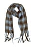 Unbranded Plaid Blue Scarf One size - photo 1