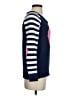 Betsey Johnson 100% Polyester Hearts Blue Pullover Sweater Size S - photo 4