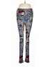 Lularoe Print Blue Active Pants One size - photo 1