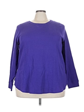 Lane Bryant 3/4 Sleeve T-Shirt (view 1)
