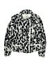 Chaser Animal Print Silver Jacket Size 6 - photo 1