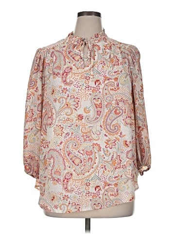Carolina Belle 3/4 Sleeve Blouse (view 1)