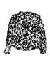 Chaser Animal Print Silver Jacket Size 6 - photo 2