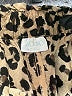 ABound 100% Rayon Animal Print Gold Shorts Size M - photo 3