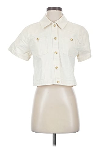 J.Crew Short Sleeve Blouse (view 1)