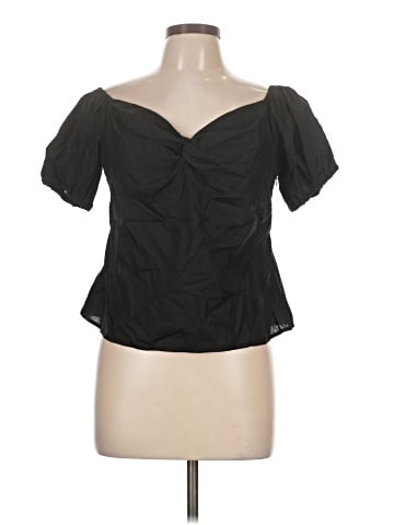 L'Agence Short Sleeve Blouse (view 1)