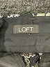 Ann Taylor LOFT Floral Black Casual Pants Size 0 - photo 7
