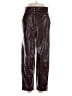 Veronica Beard Metallic Burgundy Casual Pants Size 6 - photo 1