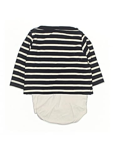 Petit Bateau Long Sleeve Onesie (view 2)