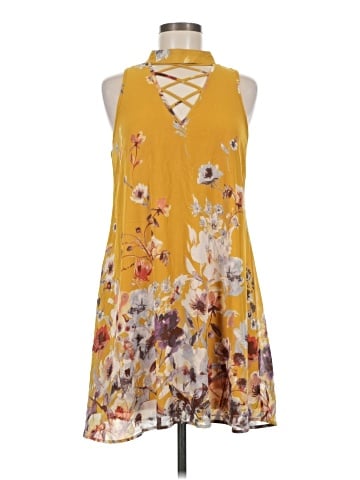 Blue Rain Casual Dress (view 1)