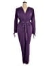 J. Brooks 100% Polyester Purple Jumpsuit Size XL - photo 1
