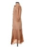 POSE 100% Polyester Tan Casual Dress Size 4 - photo 5