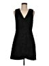 Alice + Olivia 100% Polyester Black Cocktail Dress Size 8 - photo 1