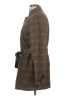 Etcetera Plaid Brown Coat Size 10 - photo 5