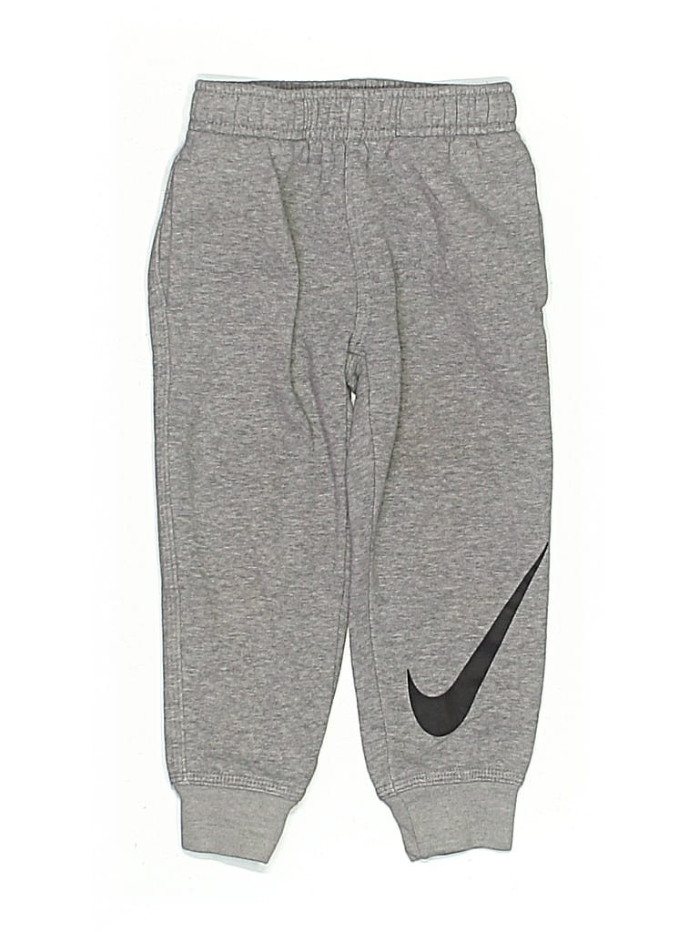 Pre-owned Nike Kids' Sweatpants In Gray