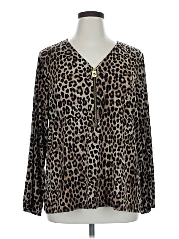 MICHAEL Michael Kors Long Sleeve Blouse (view 1)