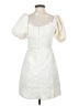 Lush 100% Polyester Ivory Cocktail Dress Size S - photo 2