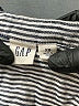 Gap 100% Rayon Stripes Gray Casual Dress Size XS - photo 7