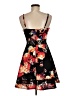 Unbranded Floral Black Cocktail Dress Size M (estimated) - photo 2